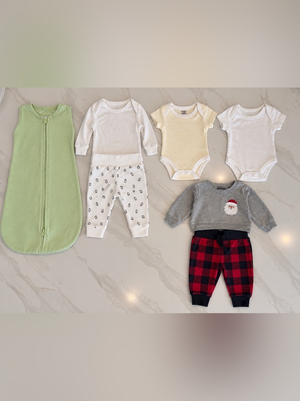 Newborn Baby Essentials Bundle — SwaddleMe + Holiday Outfit